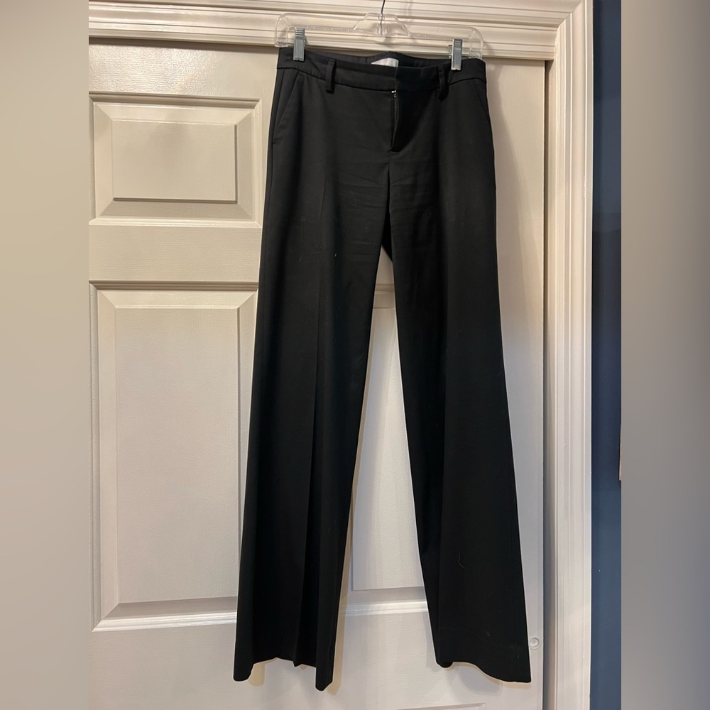 GAP black wide leg trousers